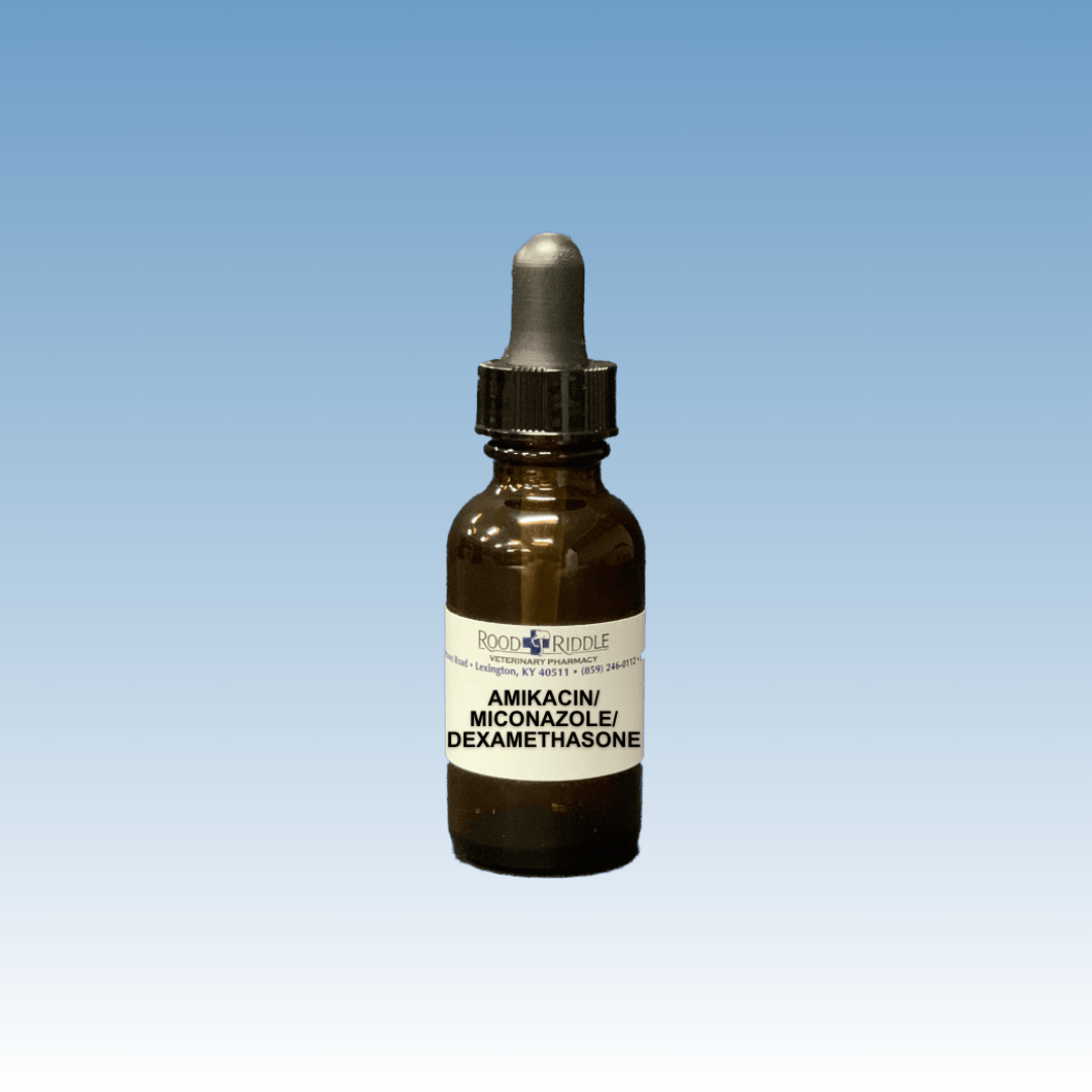 Amikacin/Miconazole/Dexamethasone